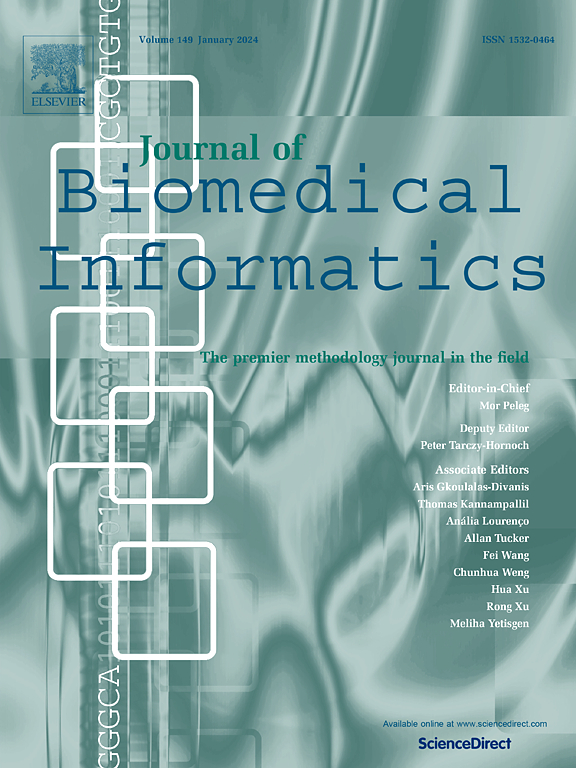 Go to journal home page - Journal of Biomedical Informatics